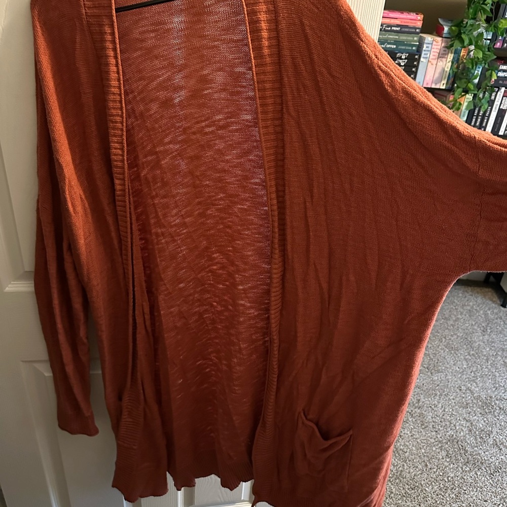 Sonoma Terracotta Knit Cardigan